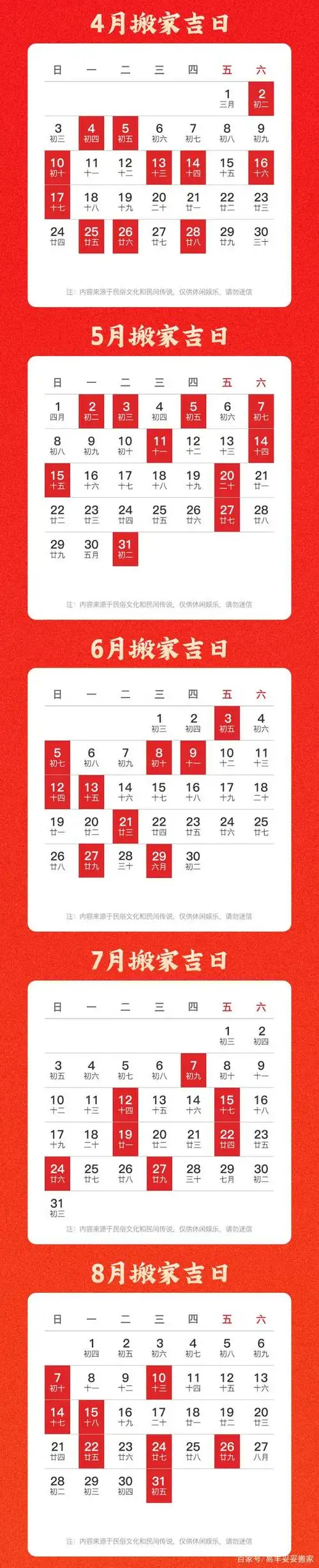 搬家日子怎么选?2022搬家吉日有哪些?这篇记得收藏!