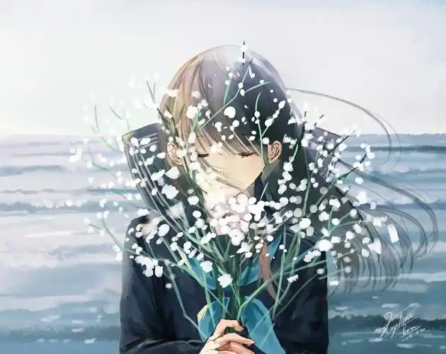 p站美图推荐——闭目特辑