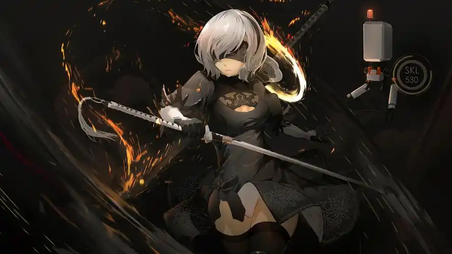 尼尔机械纪元2b高清壁纸