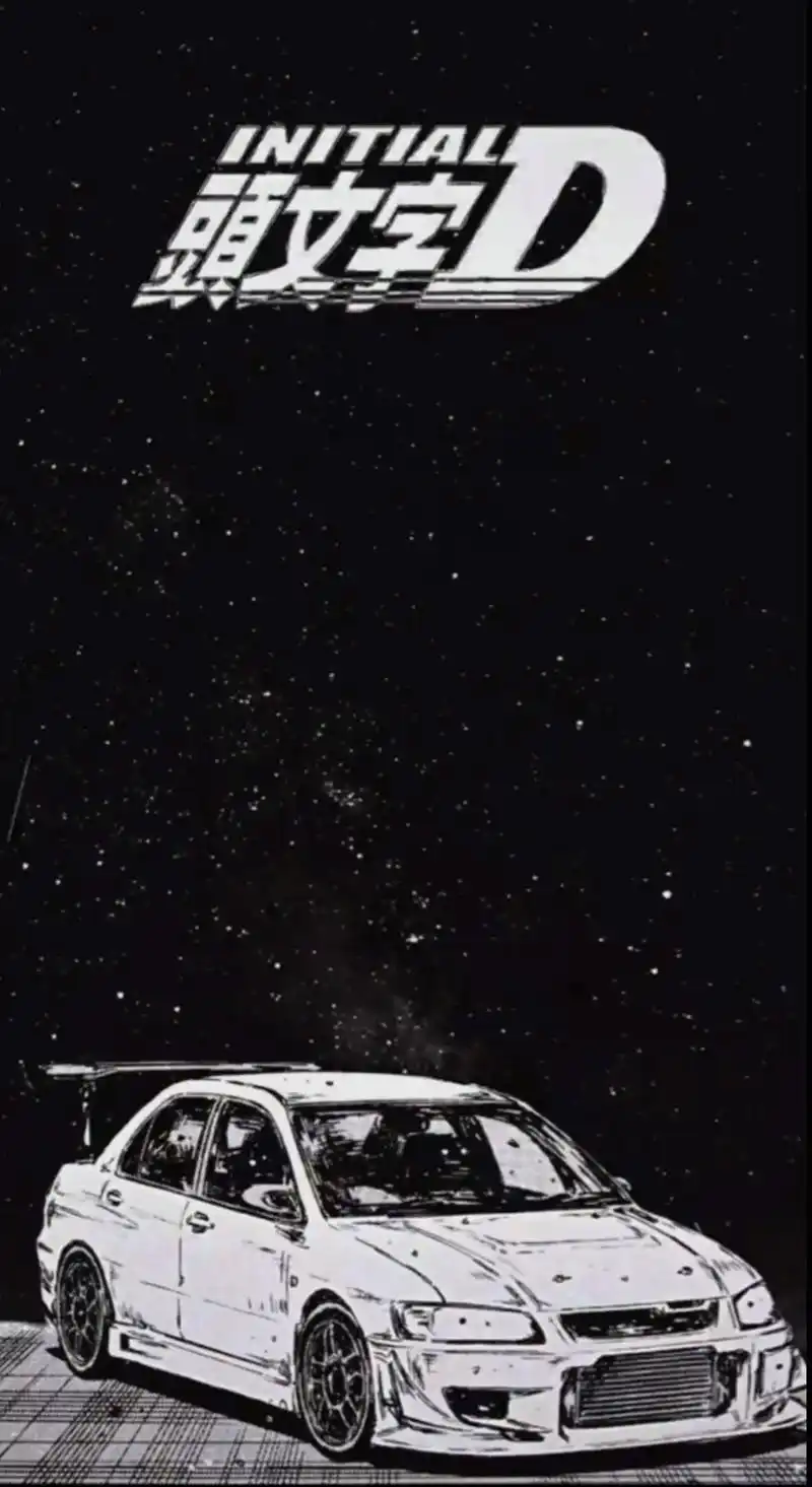 头文字d 壁纸系列(4)#jdm  #头文字d  #藤原拓海 - 抖音