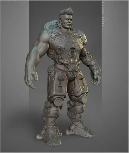 半机械人国外3d设计师pankajkholiya07