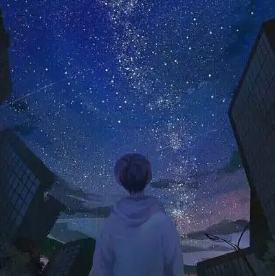 图片评论 0条  收集   点赞  评论  情头 二次元 男头 唯美 星空