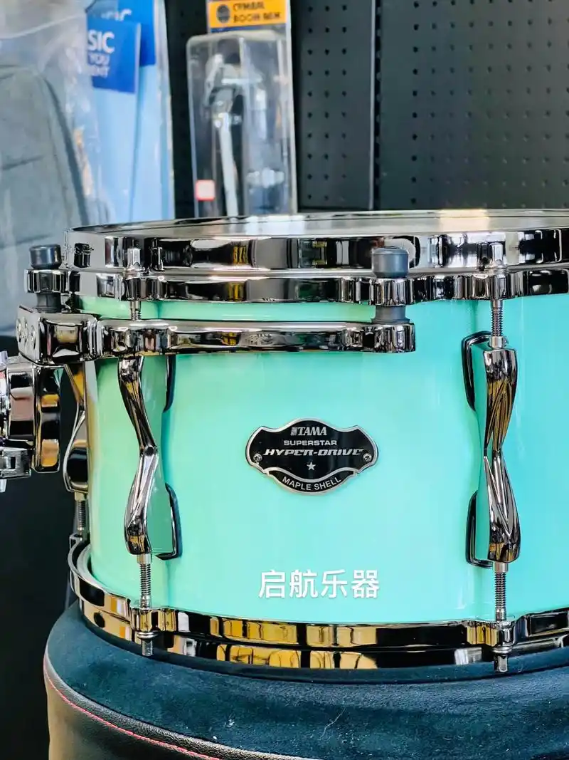 tama架子鼓.马卡龙绿色太漂亮!#架子鼓 #鼓手 #太原架 - 抖音