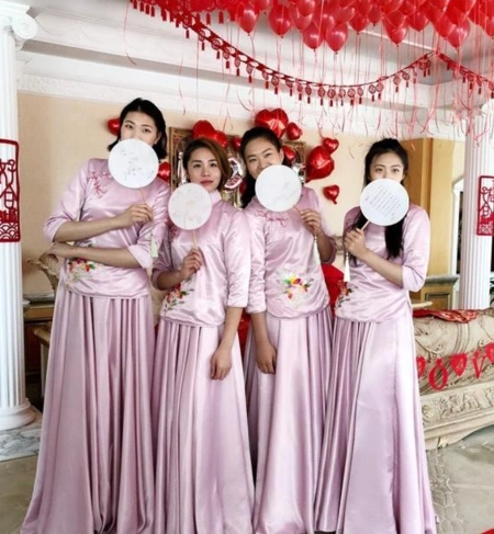 惠若琪大婚伴娘都有谁?
