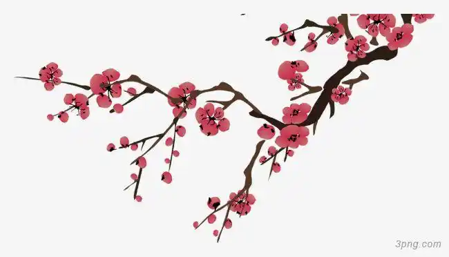 梅花水墨花水墨背景古风水墨水墨边框彩色水墨水墨龙水墨中国风水墨