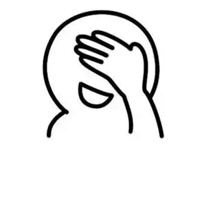 阿鲁小人捂眼-发表情