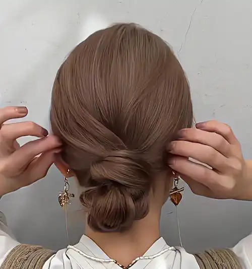 长发扎发60可以试试这款扎发73简单实用