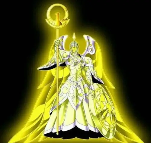 圣斗士星矢当中神圣衣是传说中的神依,只有势力达到神级或者神才能有