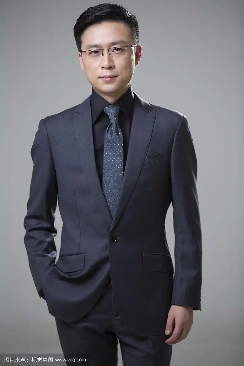 成熟商务男士肖像