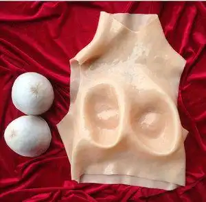 变装义乳连体图片