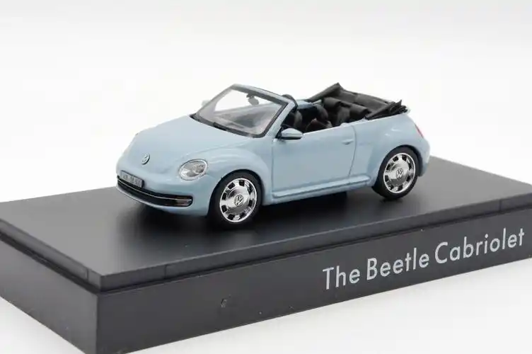 1:43 schuco 舒克 大众原厂 甲壳虫 敞篷 babyblue 现货