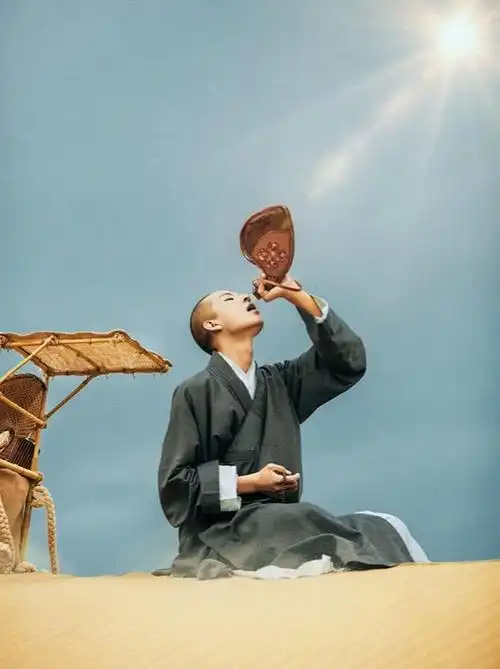 抖音"佛系"小哥哥爆红网络,网友:这个"和尚"不一般