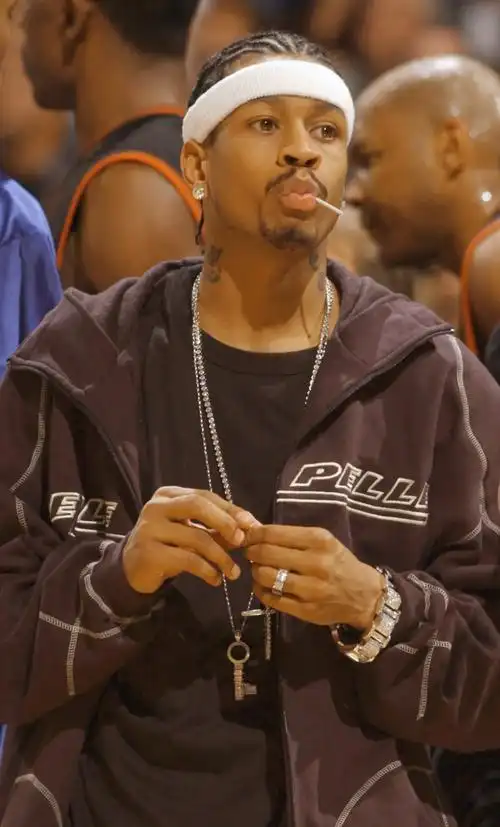 艾弗森穿搭图集,这种风格影响了很多人