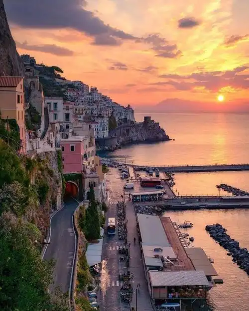 阿马尔菲风景壁纸 无水印(长按_唯美图片_我要个性网