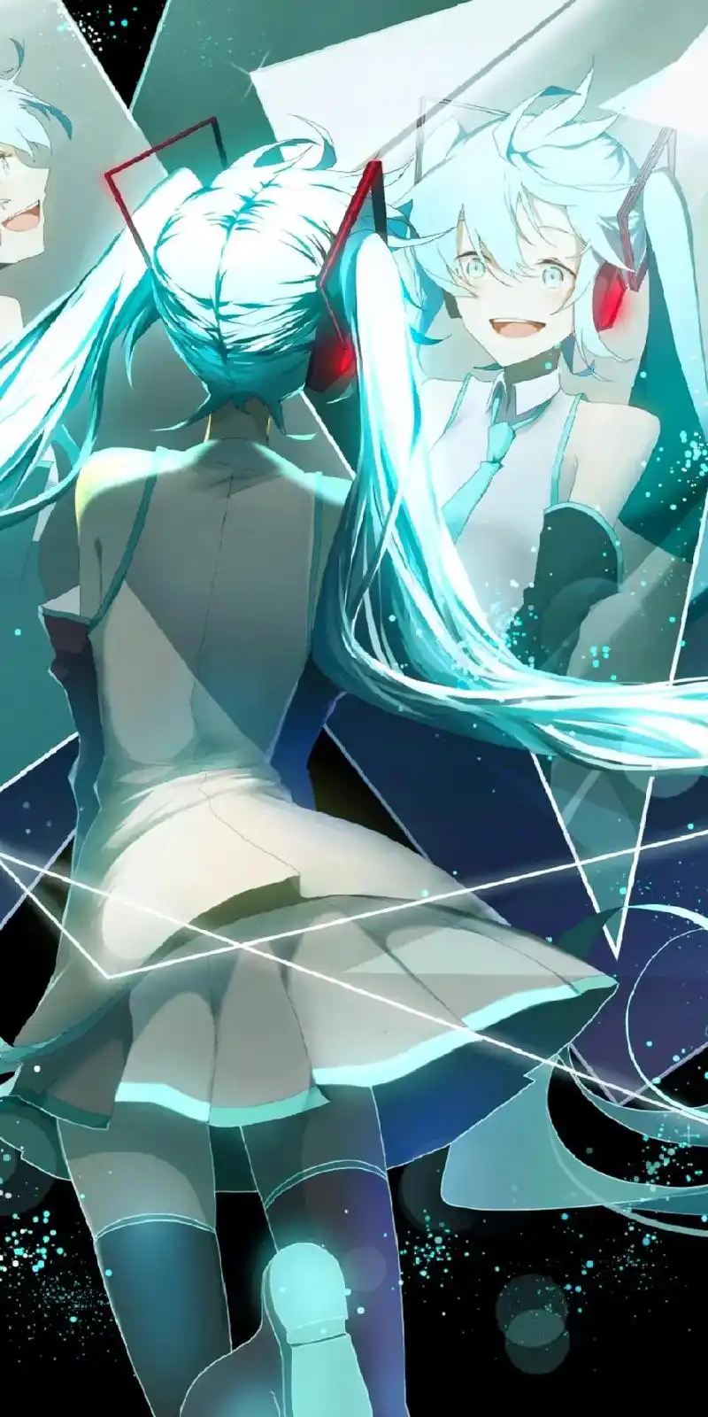 初音未来壁纸#初音未来 #壁纸 #图片来源网络  - 抖音