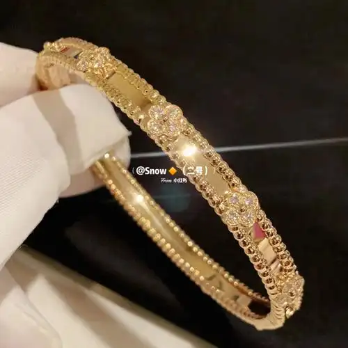 梵克雅宝万花筒新款窄版手镯