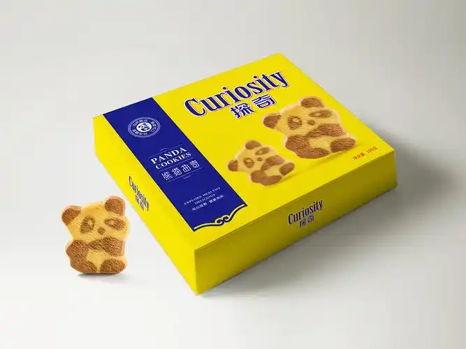 曲奇/鸡蛋饼/杏元饼食品包装设计,系列食品包装设计