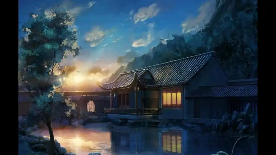 治愈系动漫景色_哔哩哔哩 (゜-゜)つロ 干杯~-bilibili