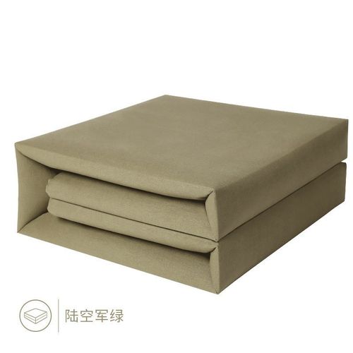 家柏饰(corated)内务定型军被成型棉军被子军训帆布豆腐块模型手工