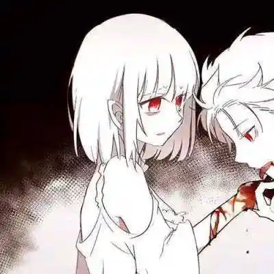 动漫黑暗丧系恋人头像