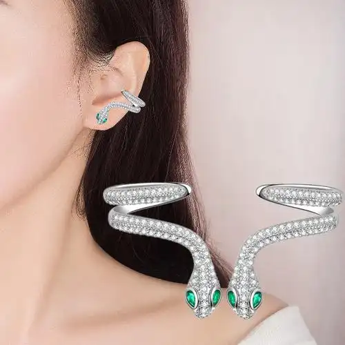 品牌否主要销售地区欧洲,北美,东北亚,中东颜色满钻蛇耳钉【白金色】