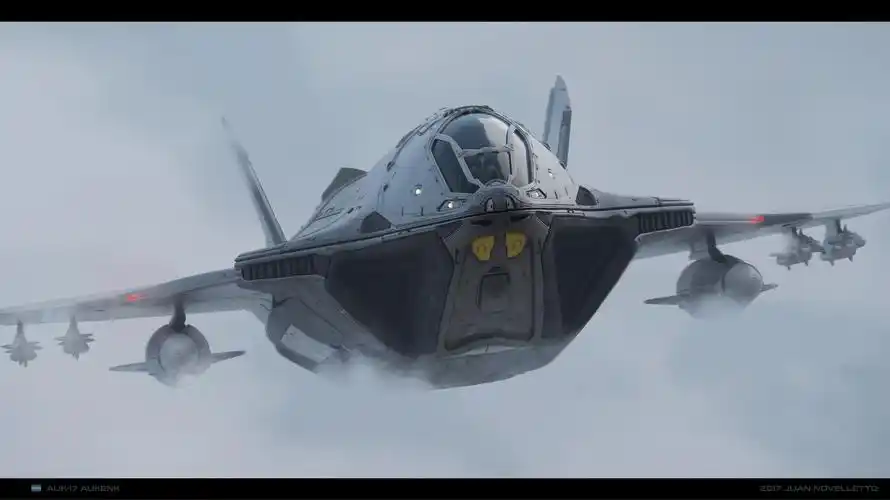 科幻战机概念设计