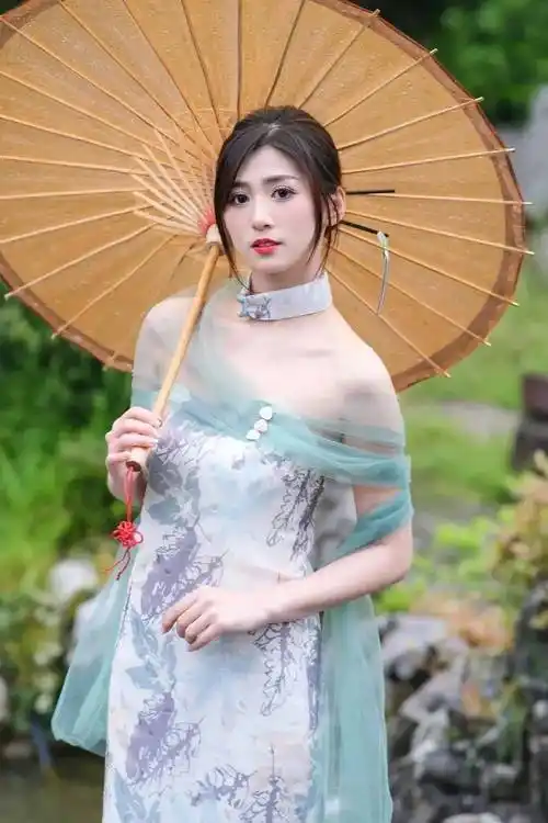 唯美中国风,蕾丝旗袍,东方女子韵味的极致展现_传承_气质_魅力