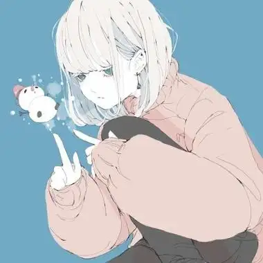 唯美插画头像女生系列图片-卡通头像 - 壁纸之家