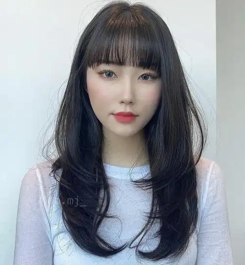 内扣,最好打理的发型!