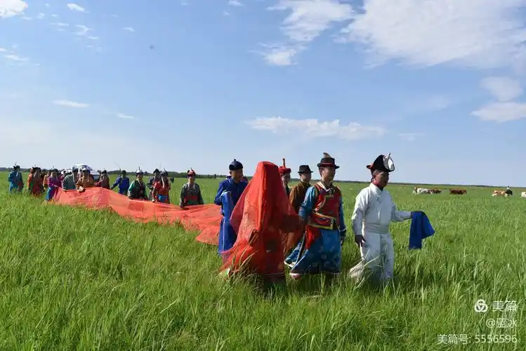 民族特色的草原婚礼