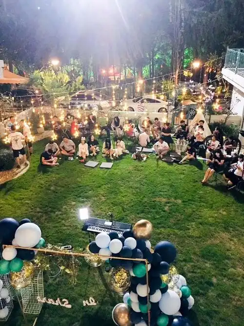 草坪partyins风秘密花园360露天观景台一起来这里办场别人家的年会吧