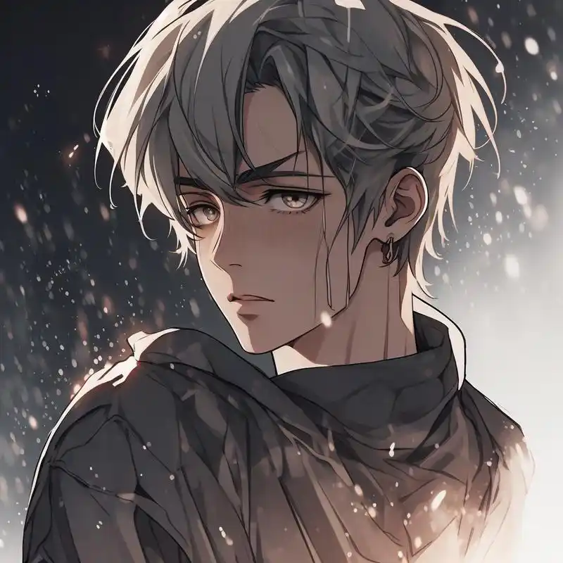 92伤感动漫男生头像集96