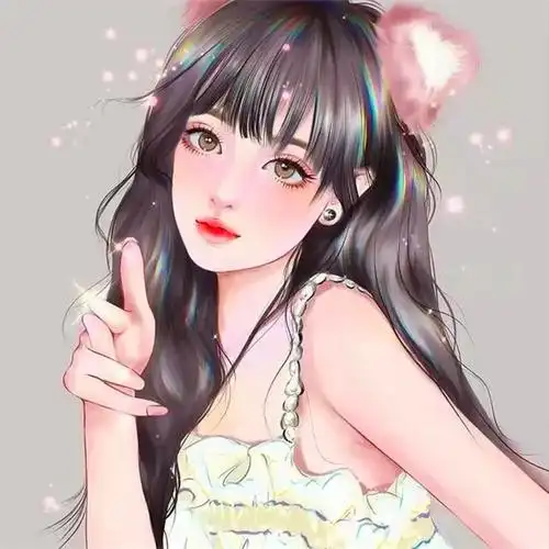 小众高冷女生御姐手绘动漫头像图片