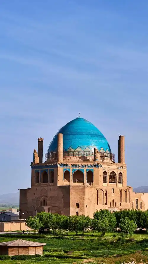 伊朗——苏丹尼耶,风景-手机壁纸