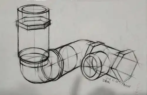 广告3181班《设计素描》作业展示