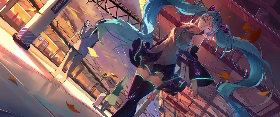 初音未来3440x1440高清壁纸_4k动漫图片高清壁纸_墨鱼部落格
