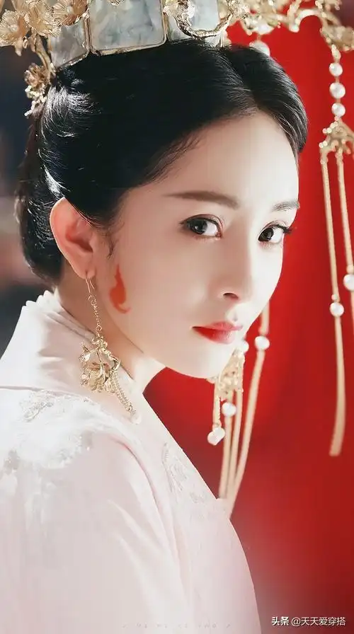 盘点女星古装唯美的侧脸镜头,你觉得谁最美!