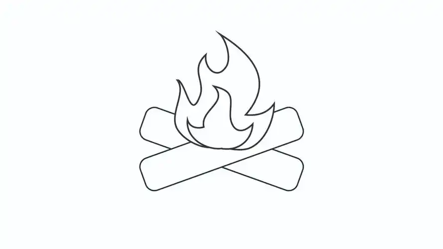 火焰简笔画怎么画火焰简笔画简单