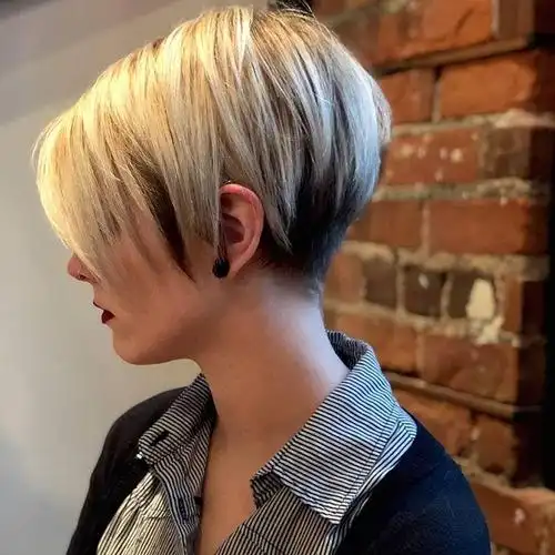 pixie女生超短发个性与时尚并存的发型