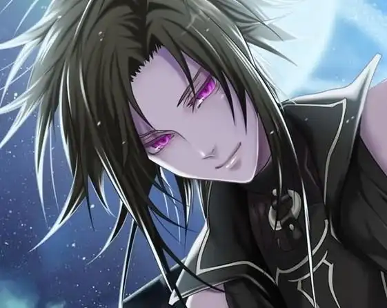 黑发紫眸 动漫男求一些二次元男生图片,黑发现代装,类似这种黑发男子