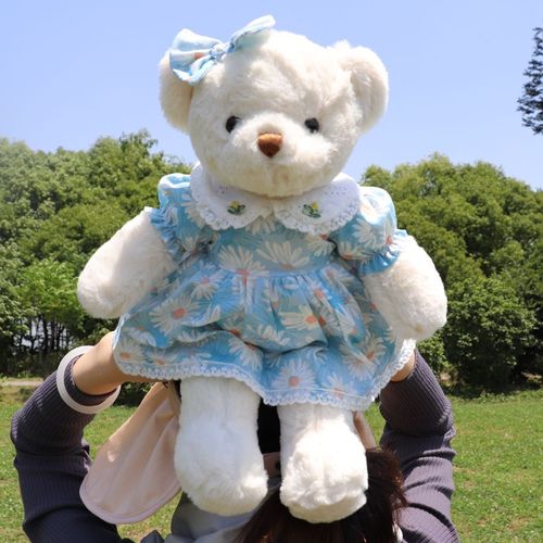 公主熊网红熊女生蕾丝萝莉姐妹大号公主闺蜜仙女玩偶可爱小熊