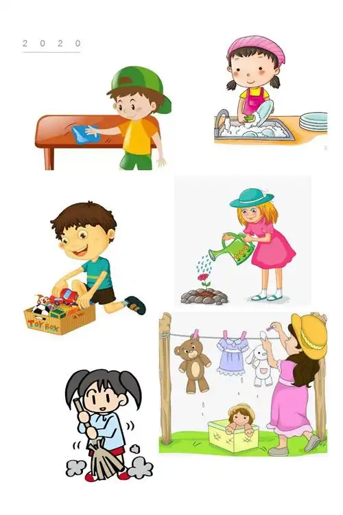 劳动最光荣——协和幼儿园 岭南中二班