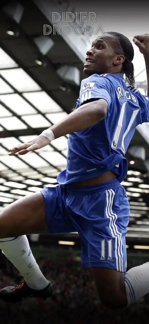 【每日足球帅图】魔兽凶猛丨德罗巴霸气手机壁纸精选