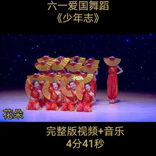 六一少儿舞蹈少年志
