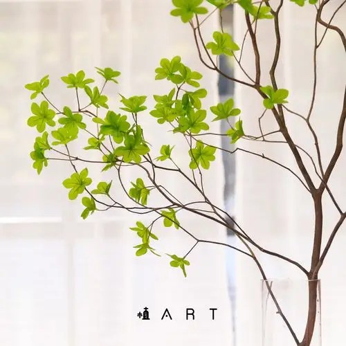 植art的优惠券大全—日本仿真吊钟进口真枝干网红植物ins花卉家居装饰
