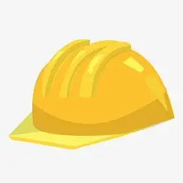 安全帽卡通装修工具插画矢量素材