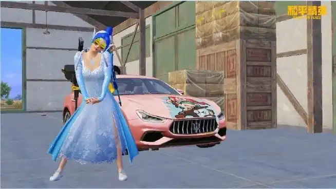 和平精英#雪国幻梦是真好看,出了这么多皮肤,还是这个最最最好看