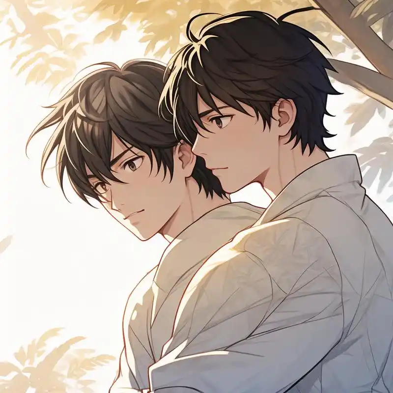 95双男主动漫头像精选96 这里有最炫酷的双男主动漫头像,每一张都