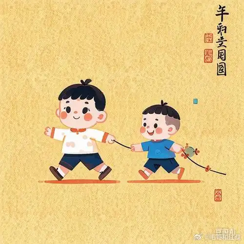 老娘说:以前都是放养,你们兄弟俩小时候可省心,幼儿园自己去自己回.