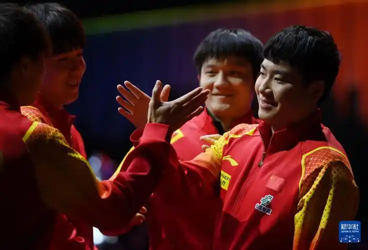 世乒赛乒乓球男团决赛中国队夺冠